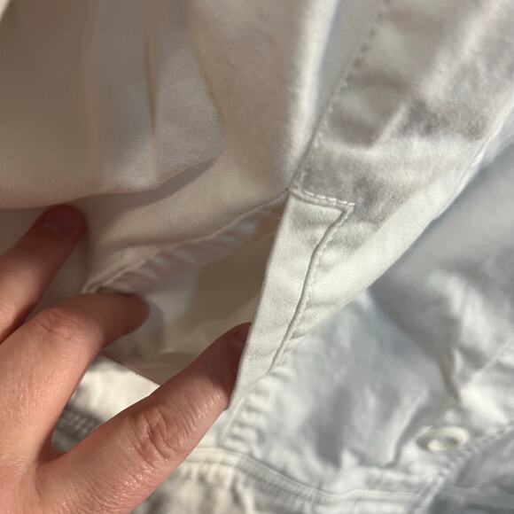 Semantiks White Button Down Lightweight Blazer Jacket Size 1X - Picture 5 of 7